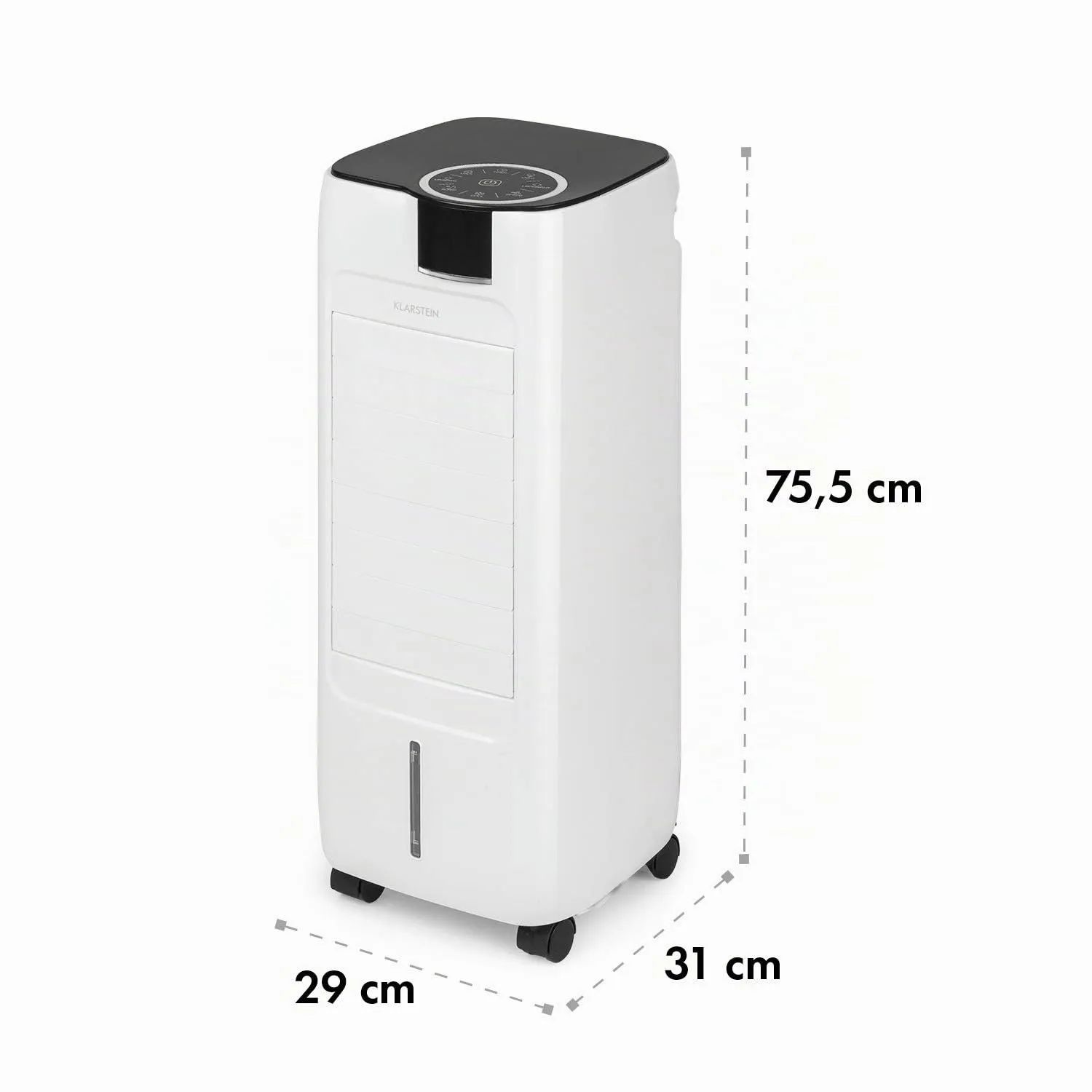 Klarstein Sonnendeck rafraîchisseur air 6 L blanc 3-en-1