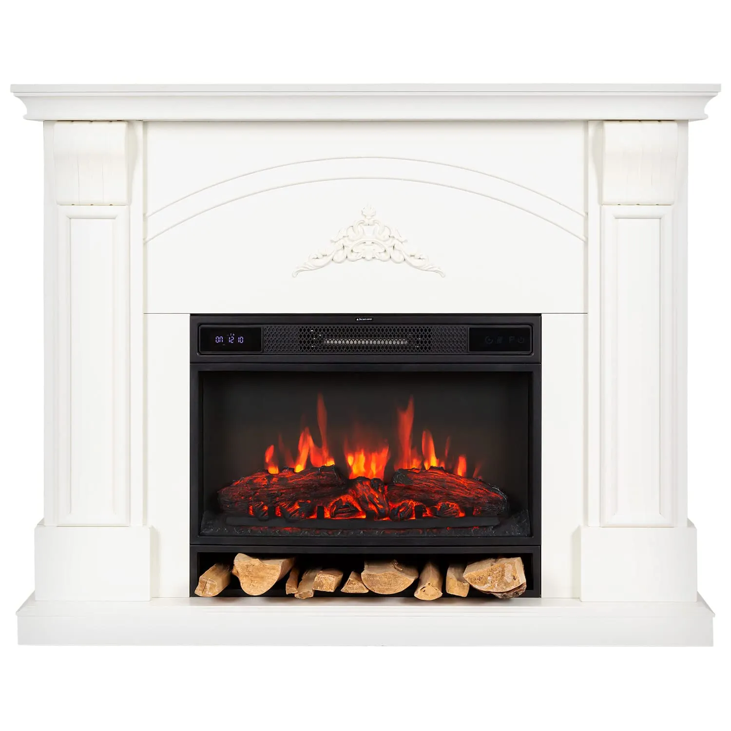 Klarstein cheminée électrique 1900W effet flamme LED
