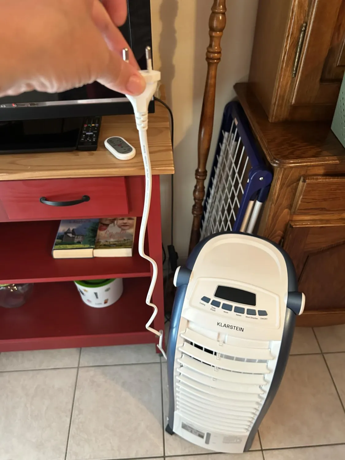 Klarstein Maxfresh rafraîchisseur d'air 6 L gris 65 W
