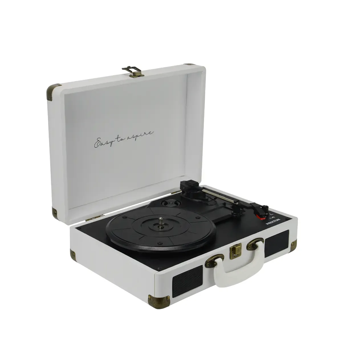Prixton VC400 platine vinyle blanche bluetooth