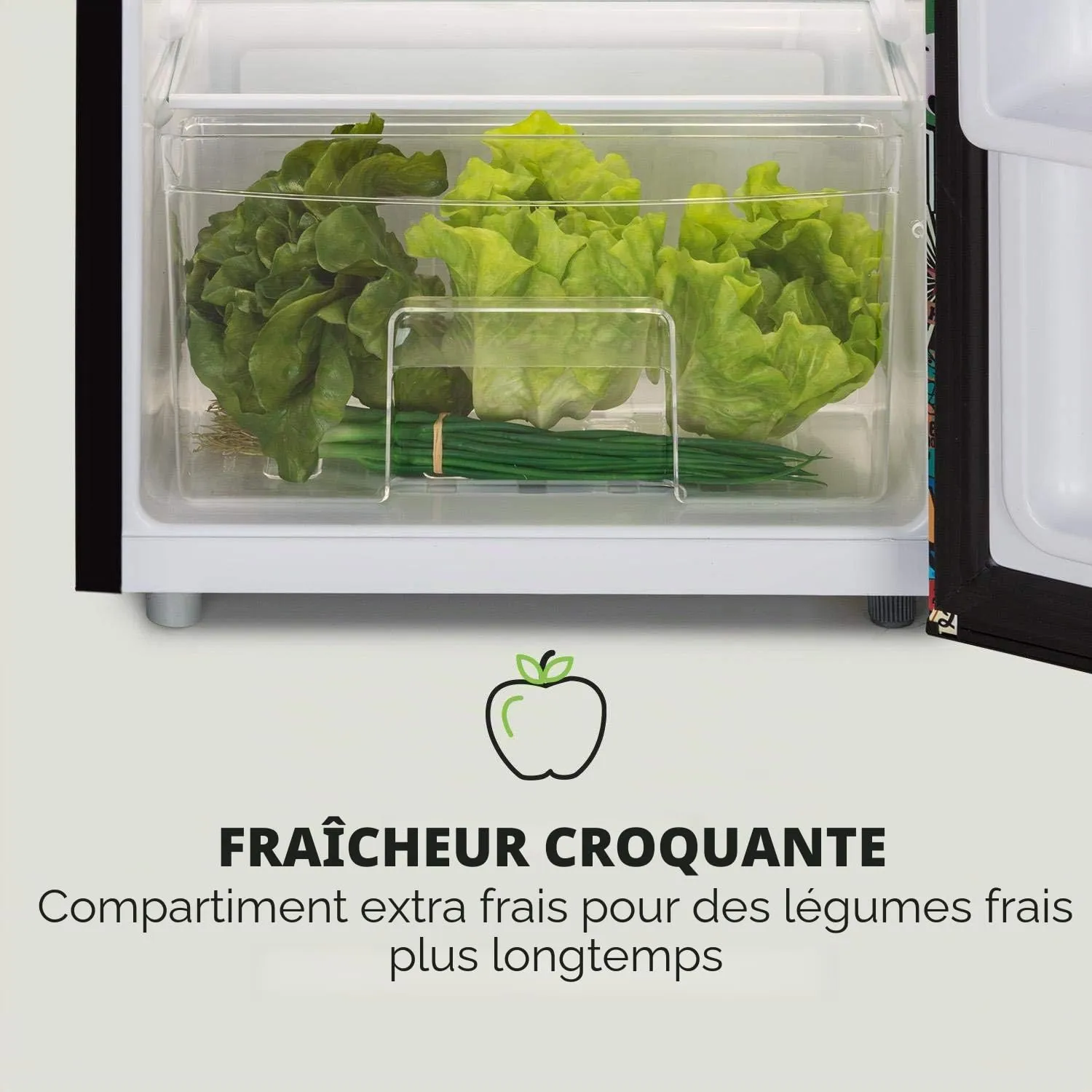 Klarstein Cool Vibe réfrigérateur 90 L noir BD 42 dB