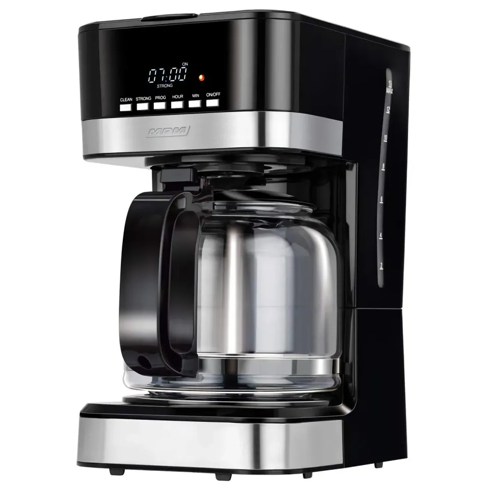 MPM MKW-05 cafetière filtre programmable 1,8 L noire