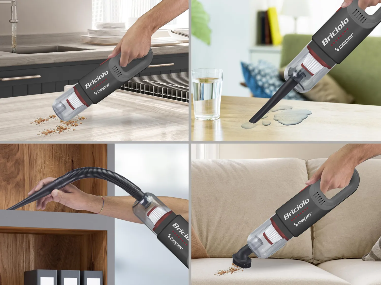Beper P202ASP401 aspirateur à main sans fil 400 ml
