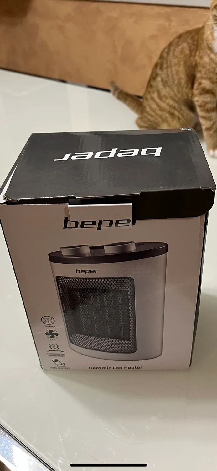 Beper RI.080 chauffage soufflant céramique 1500 W blanc