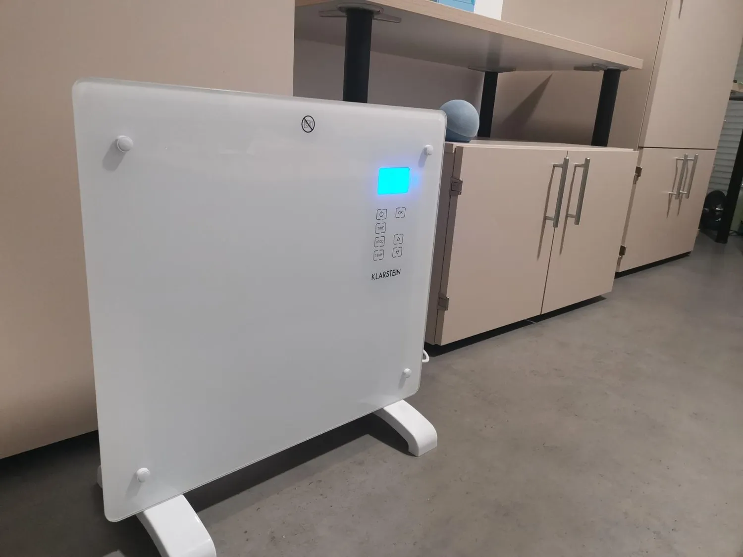Klarstein convecteur électrique 1000W blanc 20m²