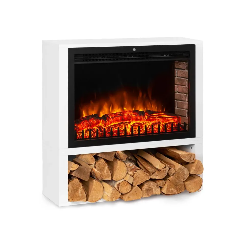 Klarstein Mauna Loa cheminée électrique Blanche 2000W