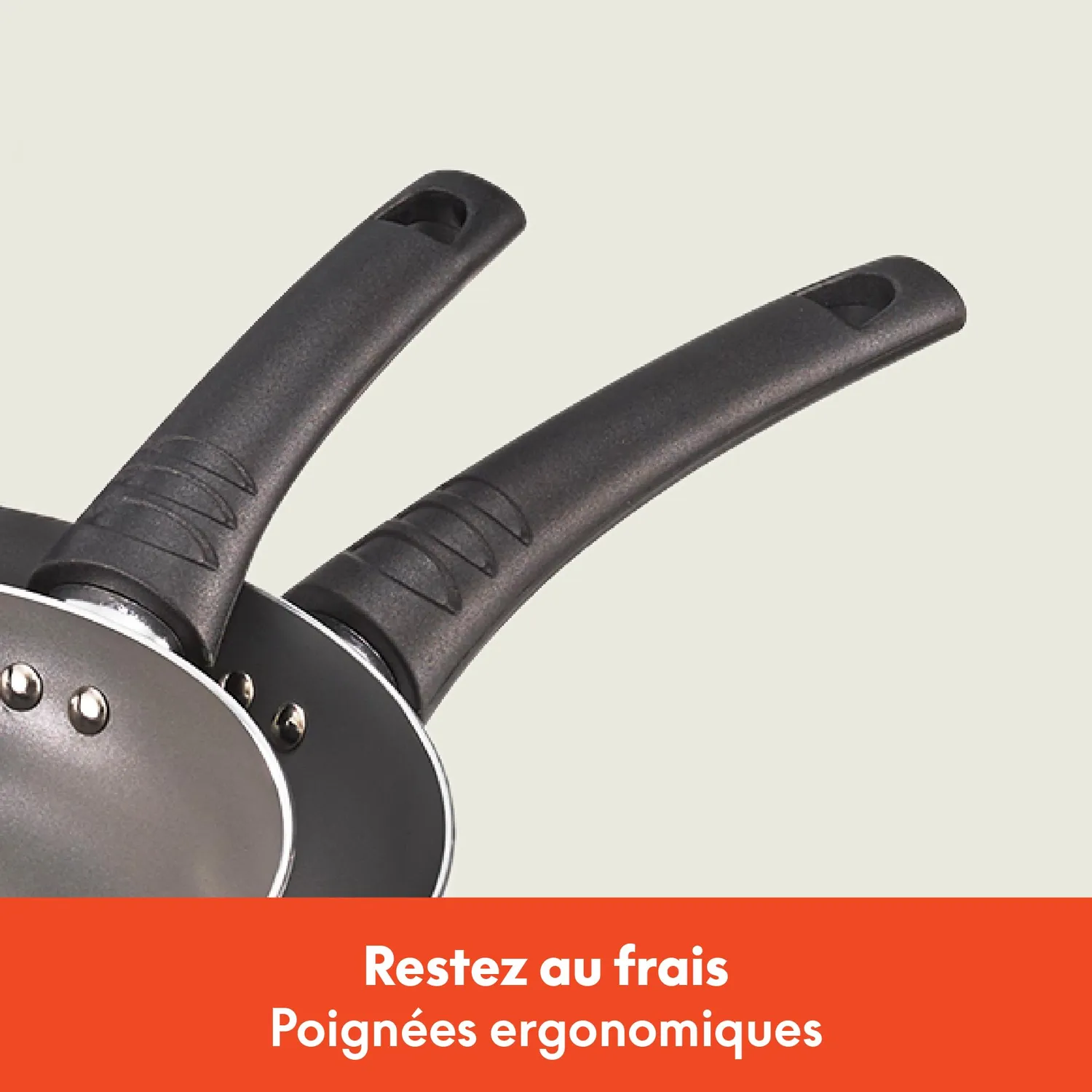 La Bella batterie de cuisine 21 pièces antiadhésive noire