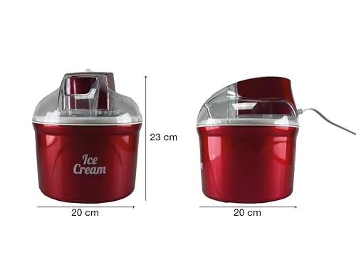 Beper P102GEL002 sorbetière 1,8 L automatique aluminium