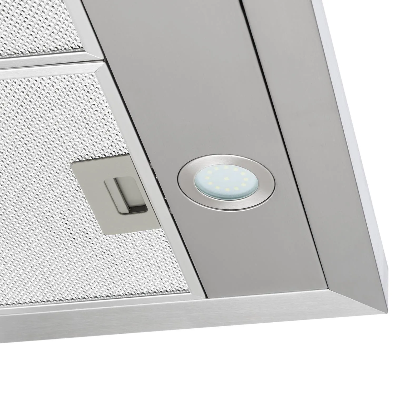 Klarstein RC90WS hotte murale 90 cm inox 637 m³/h
