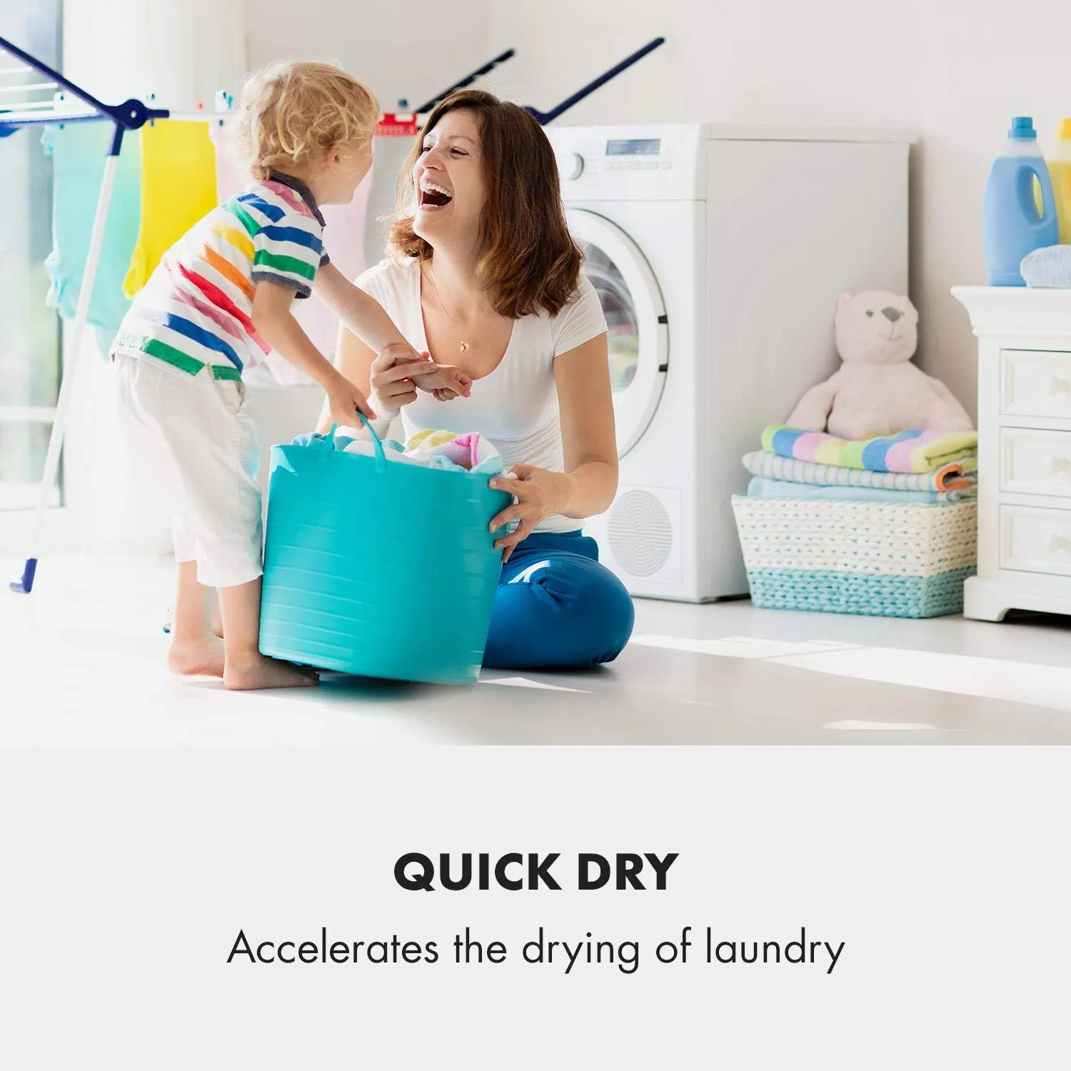 Klarstein AeroDry 10 déshumidificateur 10 L/jour blanc