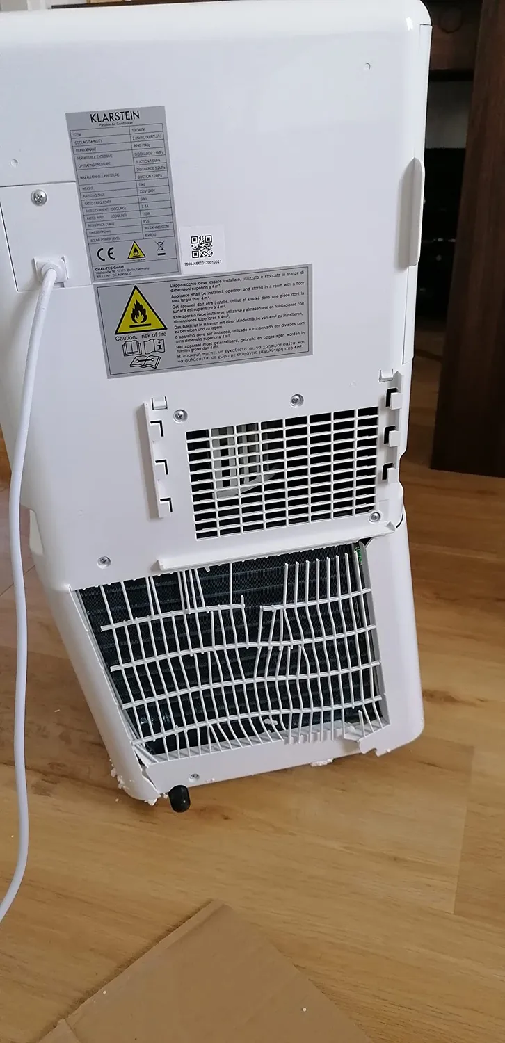 Klarstein climatiseur mobile 7000 BTU 4en1 silencieux