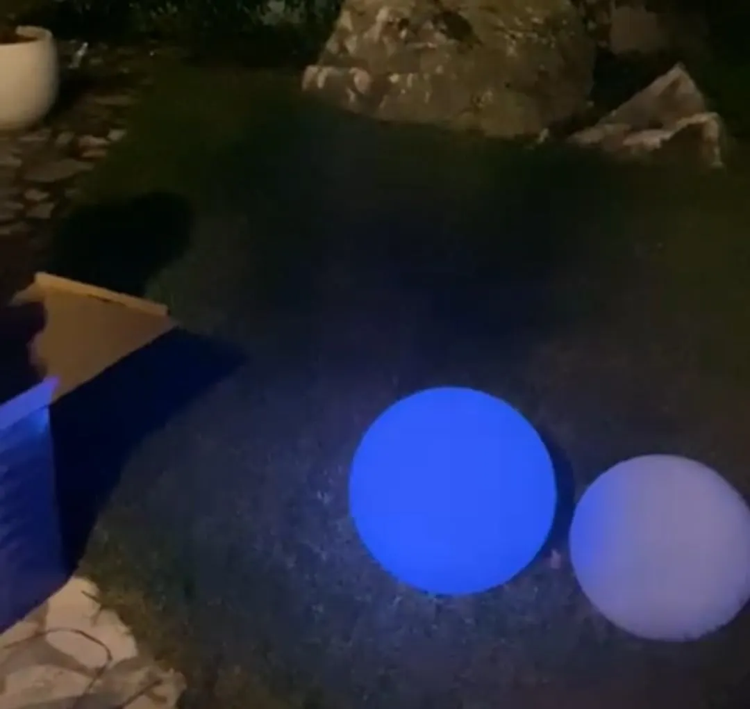 Beper P207ILO226 boule lumineuse jardin solaire 40 cm