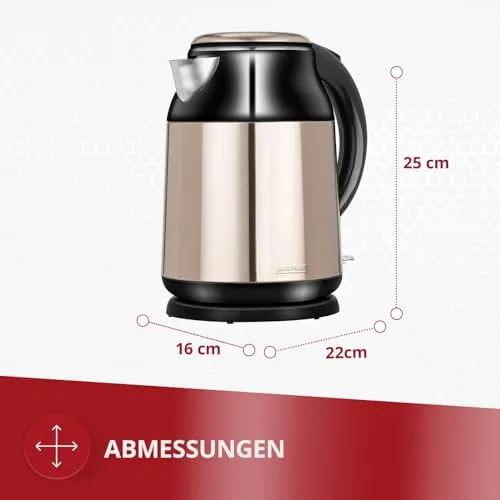 MPM MCZ-91M bouilloire électrique 1,7 L inox