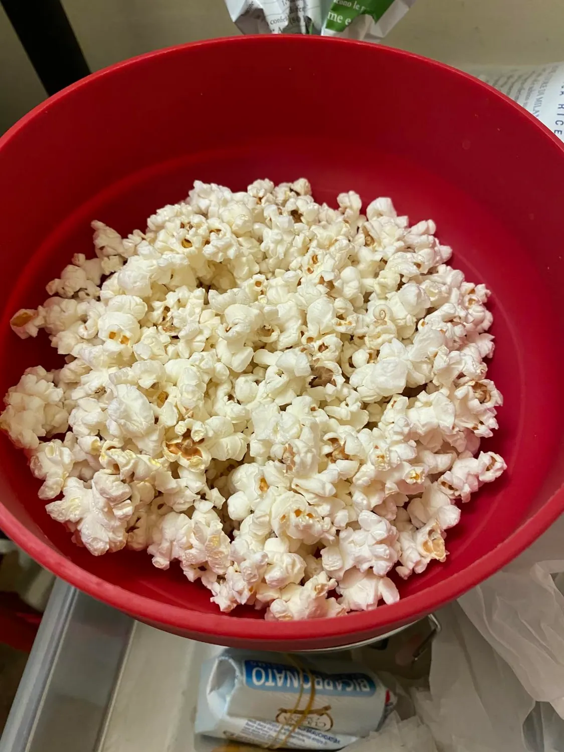 Beper C106CAS002 pop-corn micro-ondes pliable rouge 2,5 L