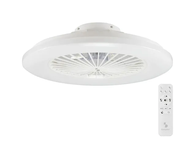Beper P206VEN640 ventilateur plafond blanc LED 50 cm