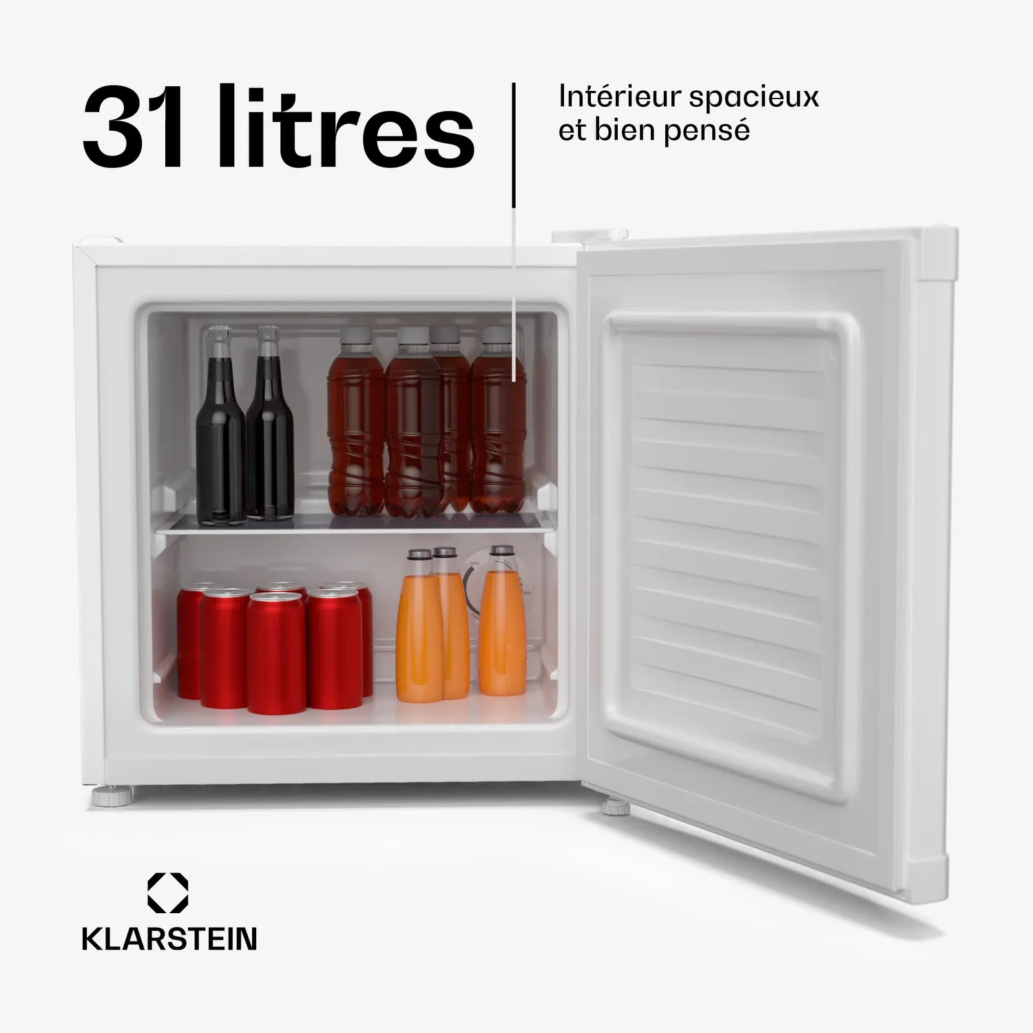 Klarstein Irene mini congélateur 31 L tabletop