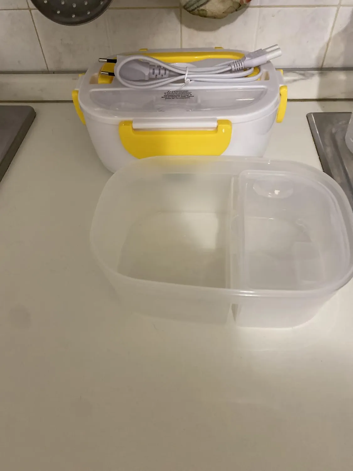 Beper 90.920G gamelle chauffante électrique jaune 1,45 L