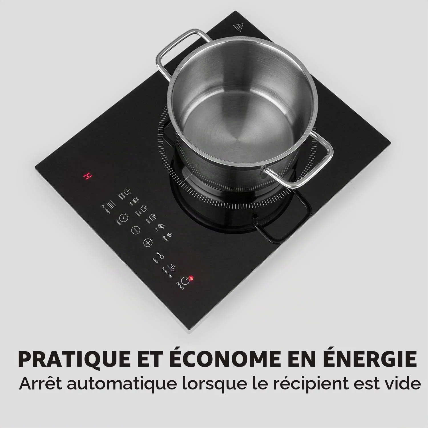 Klarstein Cook n Roll plaque induction 2000 W noir