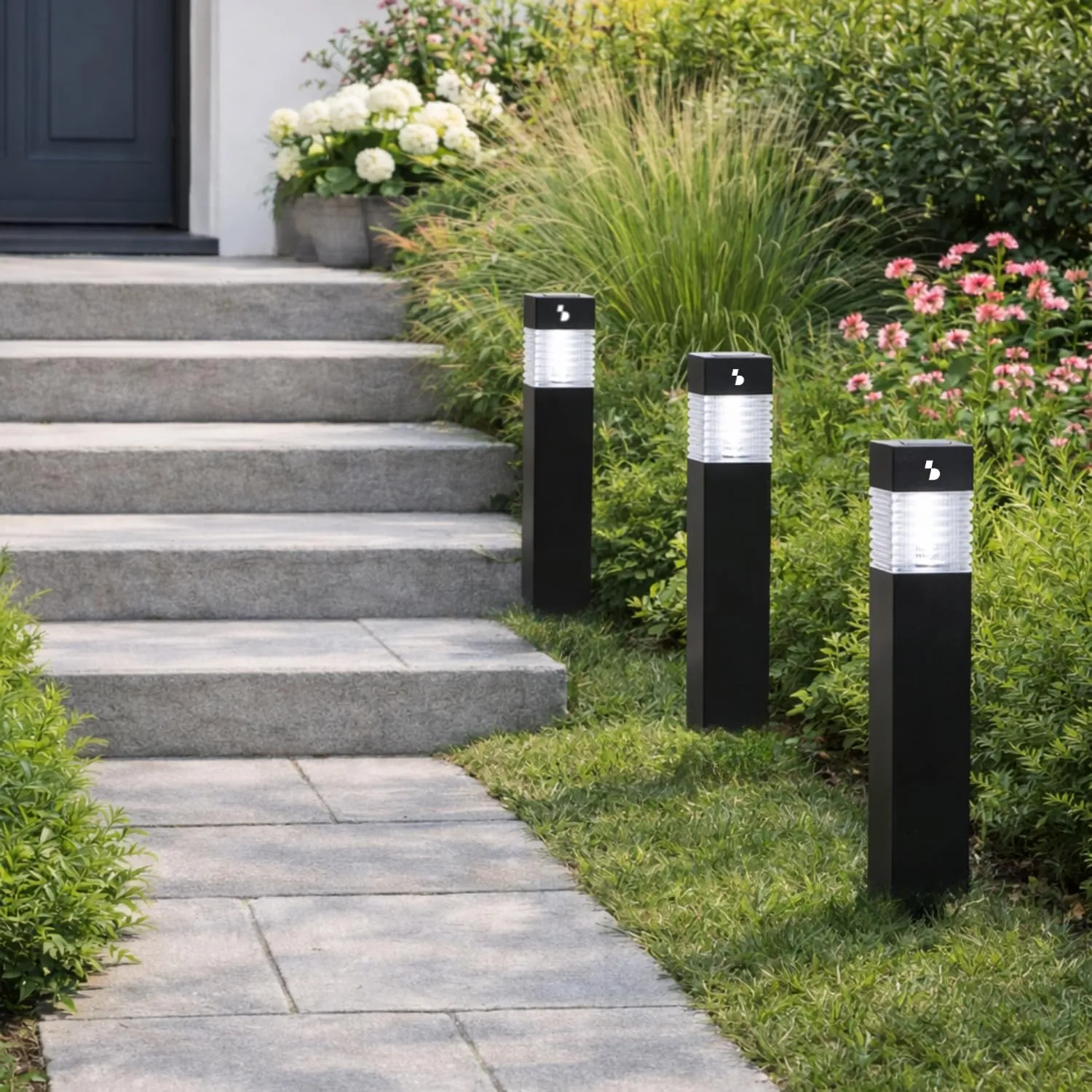 Beper P207ILO030 lot 3 lampes solaires jardin piquet IP44
