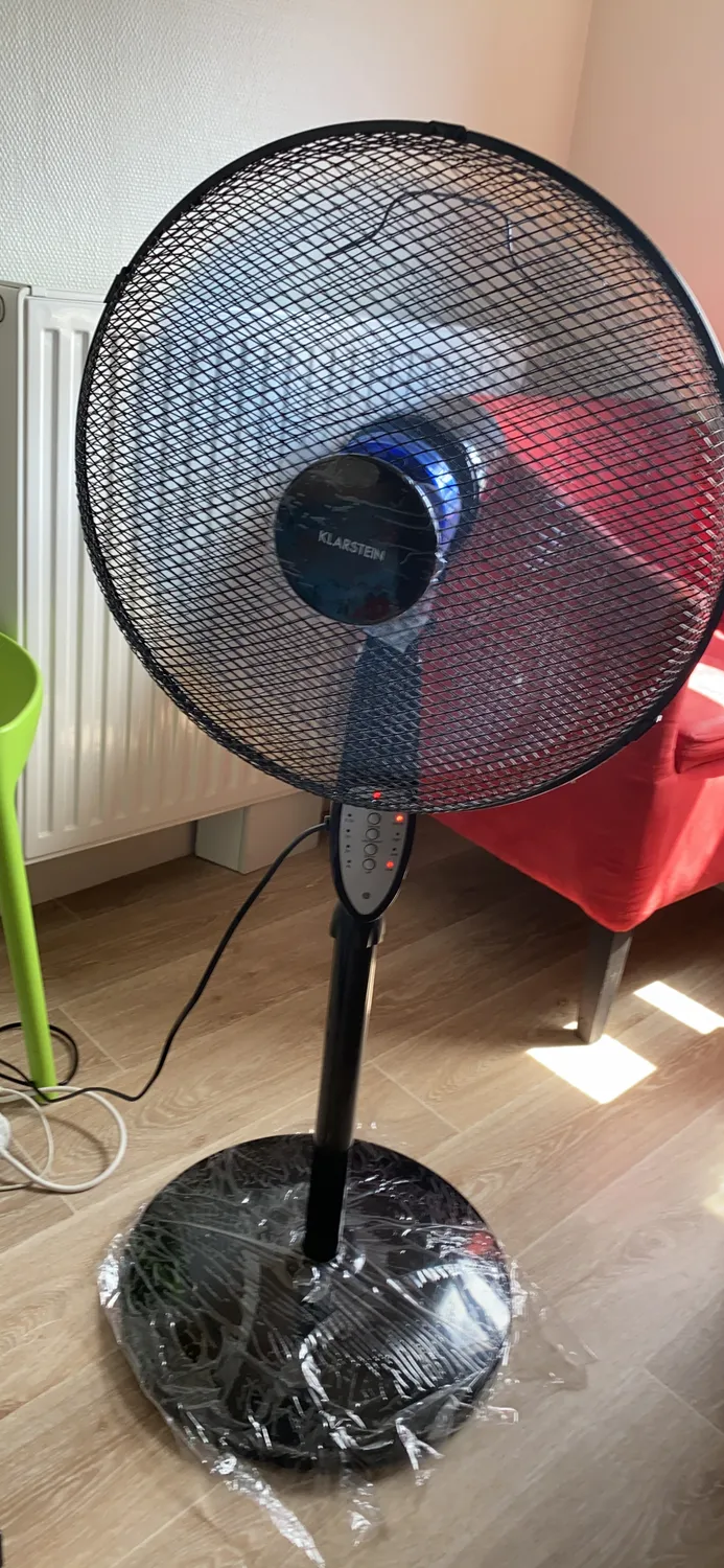 Klarstein Summerjam ventilateur sur pied gris 41 cm