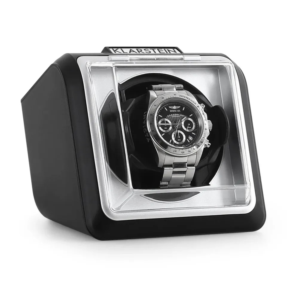 Klarstein 8PT1SR remontoir 1 montre noir automatique