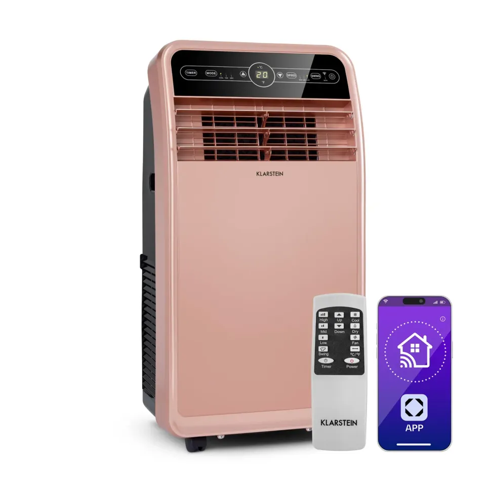 Klarstein Climatiseur Mobile 12000 BTU 4 en 1 Silencieux