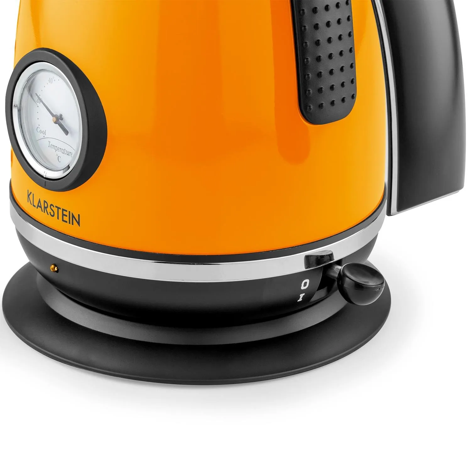 Klarstein Aquavita Chalet bouilloire électrique 1,7 L orange