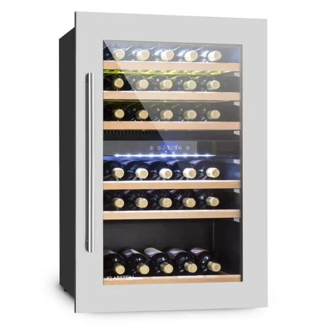 Klarstein cave à vin encastrable 132L 41 bouteilles