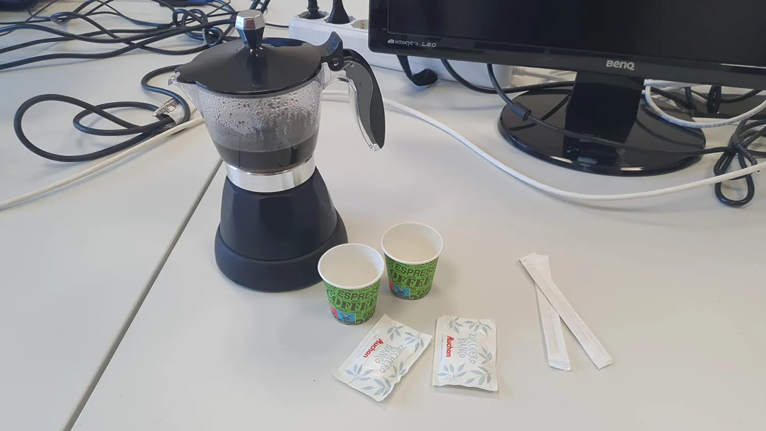 Beper Lucilla BC.040N cafetière moka électrique 3 tasses