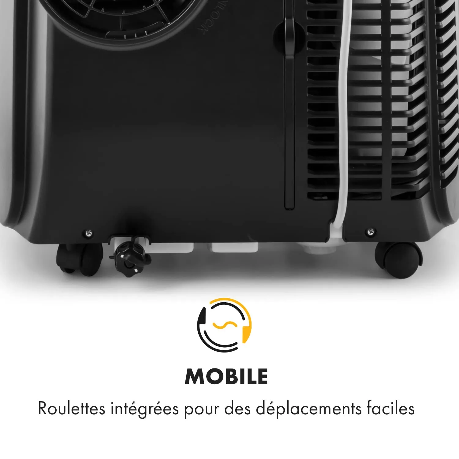 Klarstein 9000 BTU climatiseur mobile 4 en 1 26-44 m2