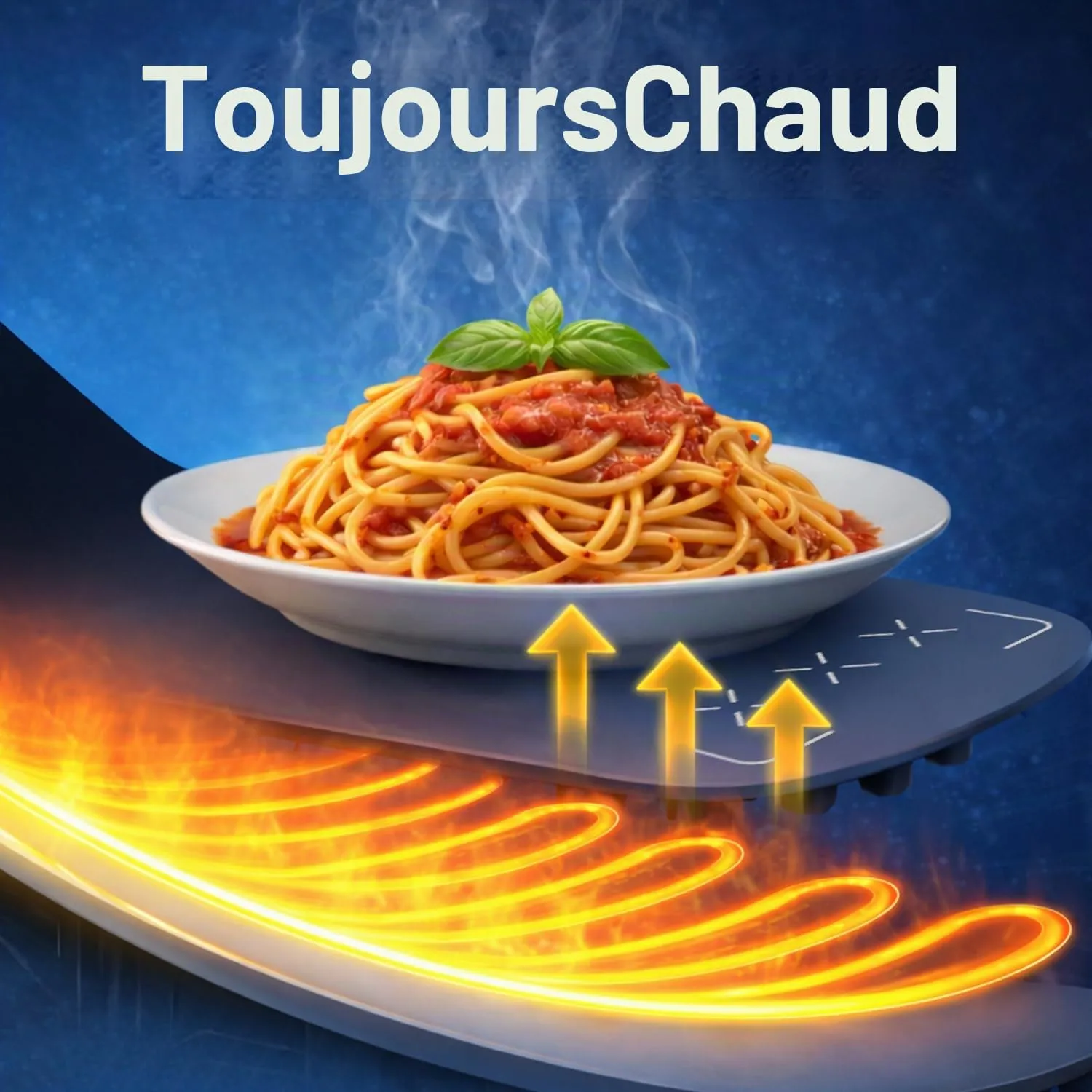 Beper P101TEM100 chauffe-plats silicone 350W 3 températures