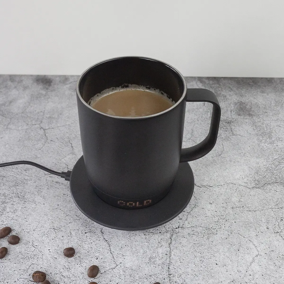 Prixton Tempo mug chauffant LED 4 températures