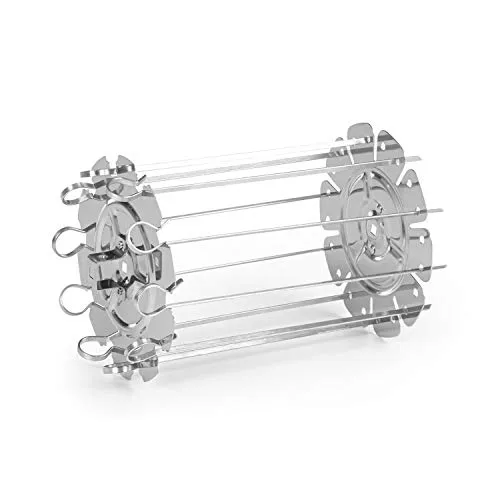 Klarstein AeroVital Cube Chef tournebroche inox 10 brochettes
