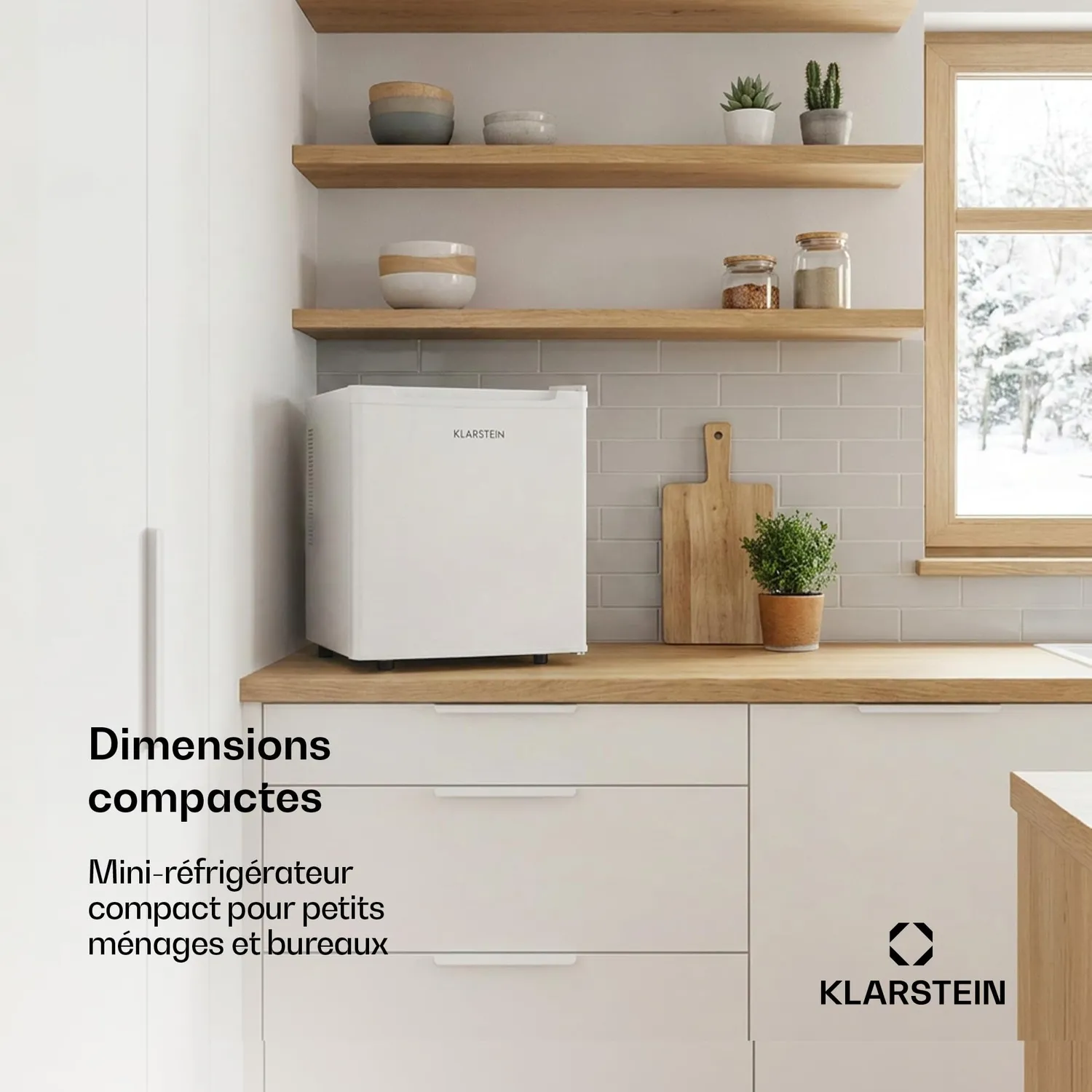 Klarstein 30L mini frigo silencieux 5-15°C éclairage