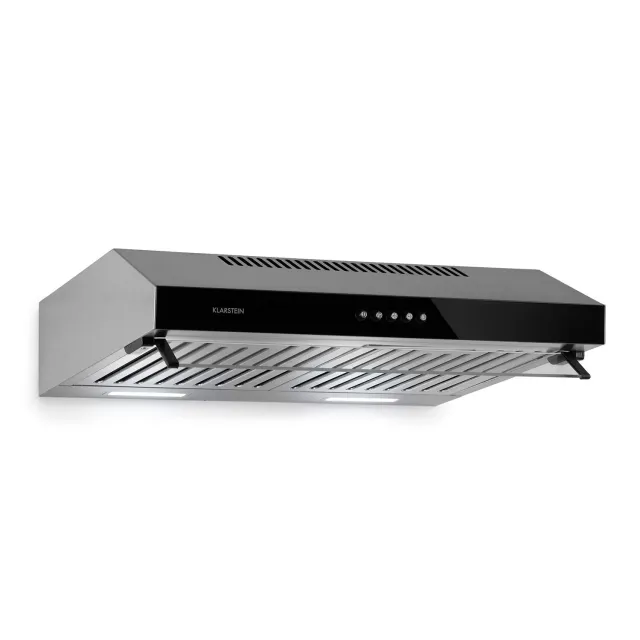 Klarstein Purista Hotte Aspirante 60 cm Noire Recirculation