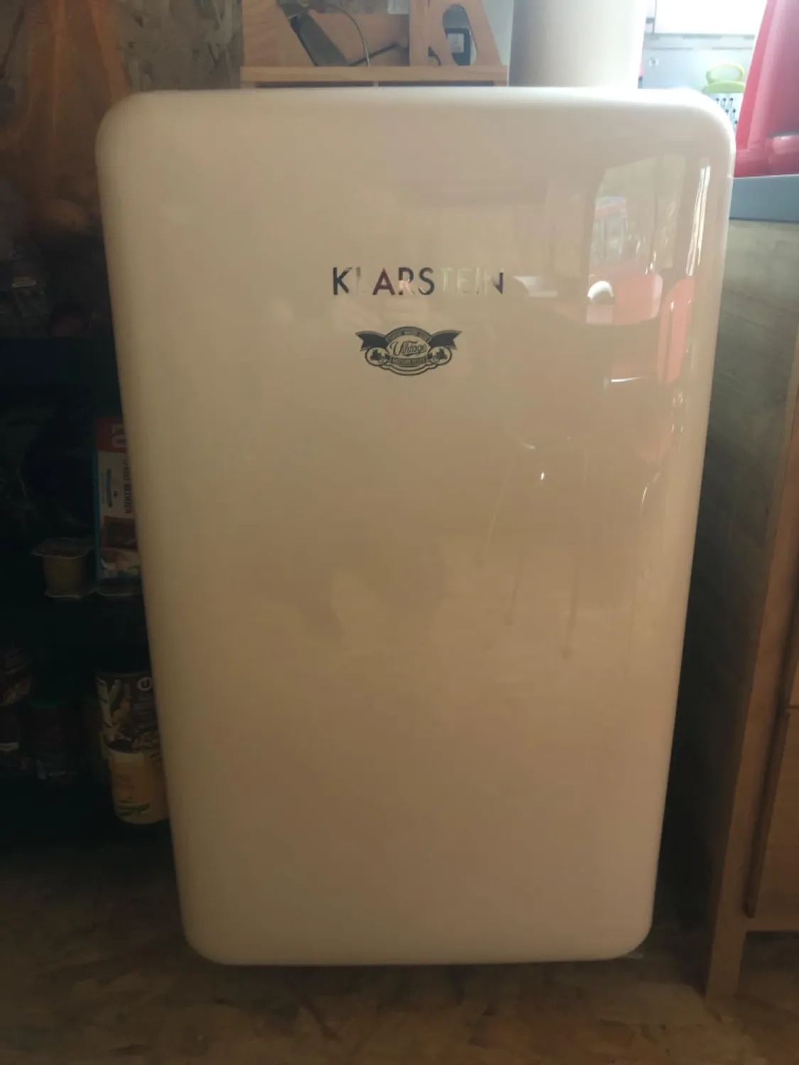 Klarstein Pop Art mini frigo 108 L crème