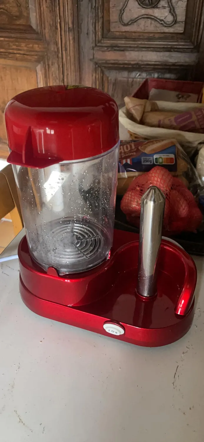 Beper P101CUD501 machine à hot-dogs vapeur 6 saucisses 350W