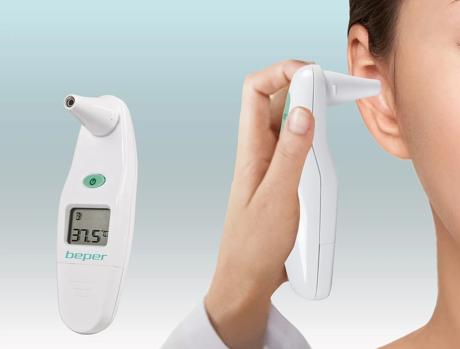 Beper 40.102 thermomètre auriculaire infrarouge digital