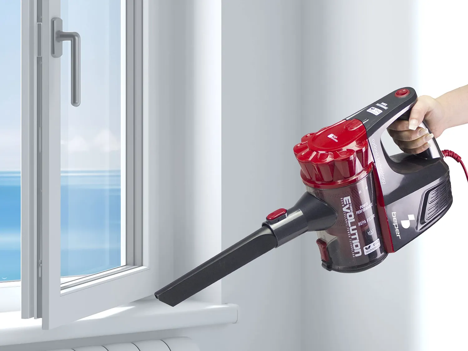 Beper P202ASP001 Aspirateur Balai 2 en 1 600W