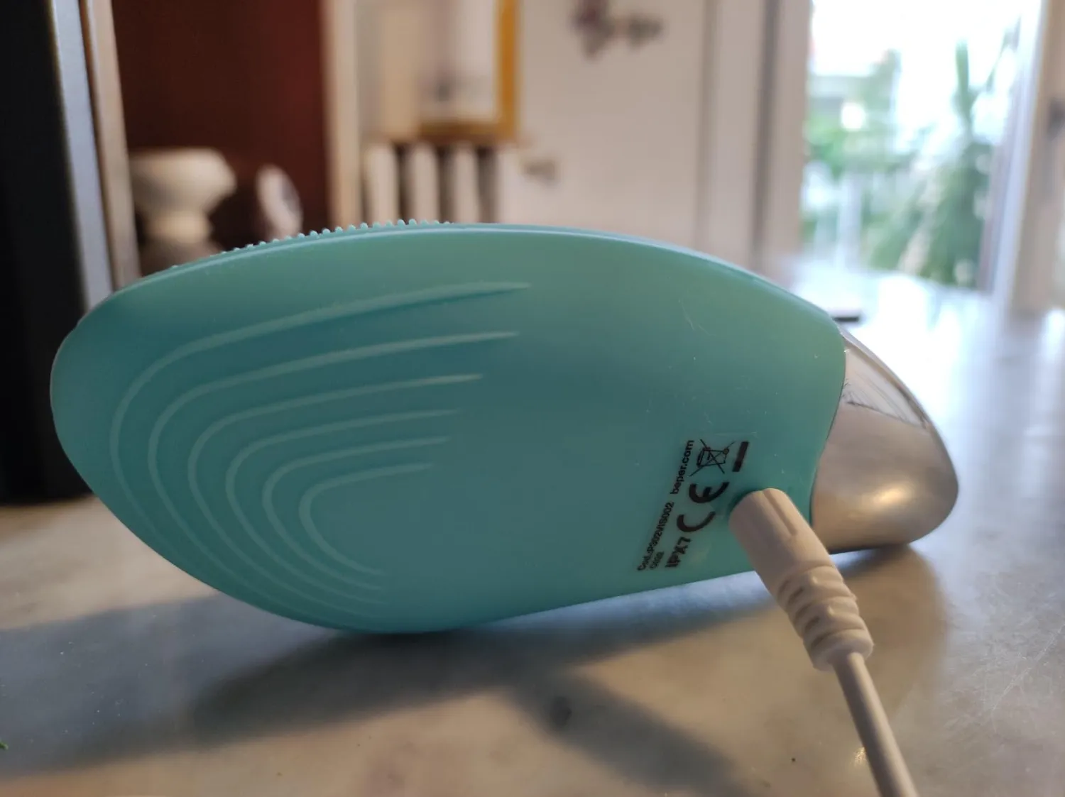 Beper P302VIS002 brosse visage sonique bleue USB