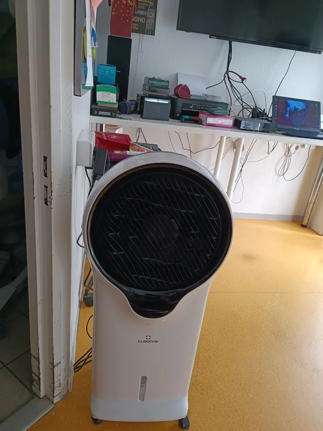 Klarstein climatiseur mobile 3 en 1 90 W 1600 m³/h