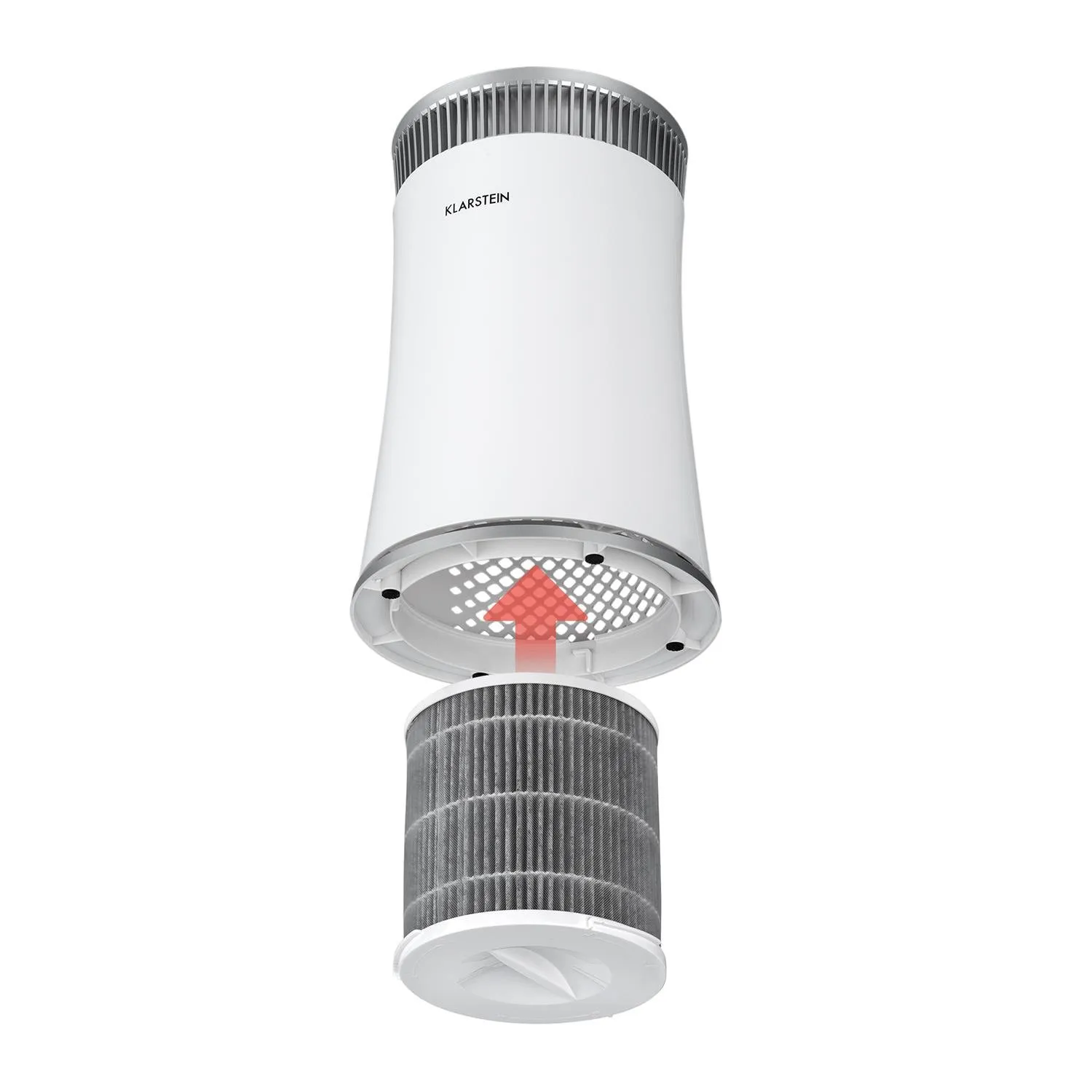 Klarstein Arosa purificateur d'air ioniseur 20 m² blanc