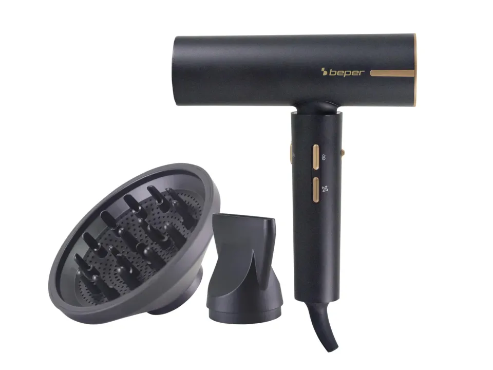 Beper P301ASC010 sèche-cheveux 1800W brushless noir