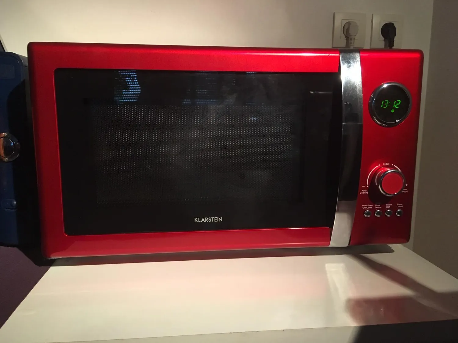 Klarstein Fine Dinesty micro-ondes gril 23 L rouge