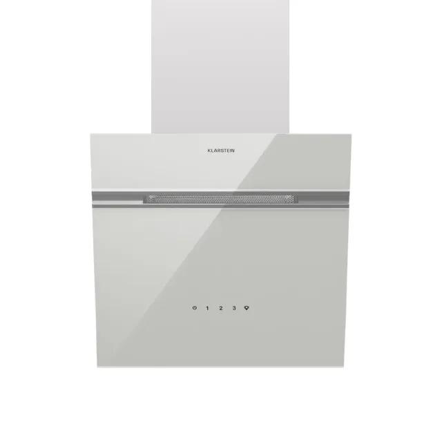 Klarstein Alina hotte aspirante 60cm blanche 570m3/h