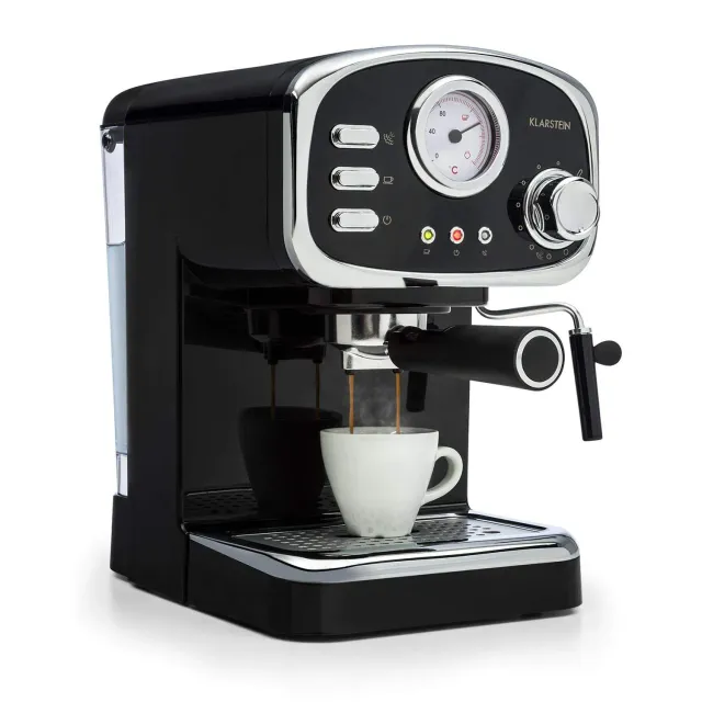 Klarstein Espressionata Gusto machine expresso 15 bars noire