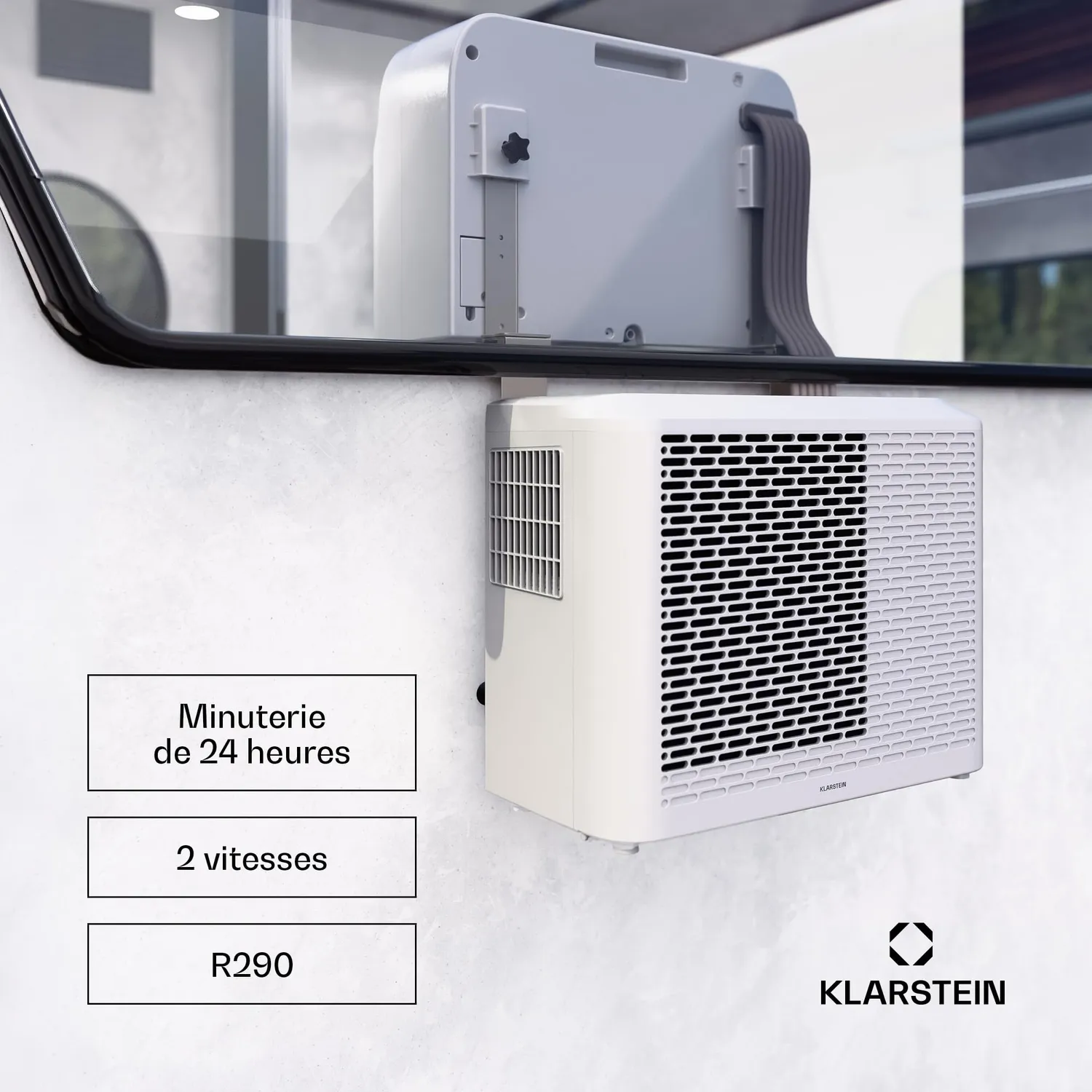 Klarstein Chillavan climatiseur mobile 5000 BTU 12,2 m²