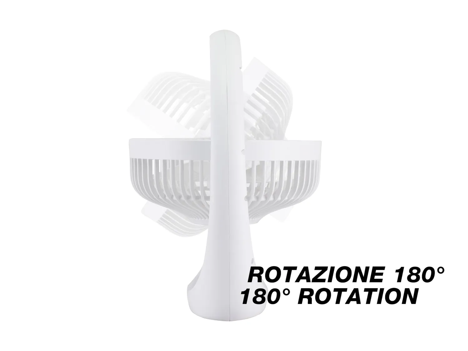 Beper P206VEN425 ventilateur table rechargeable LED