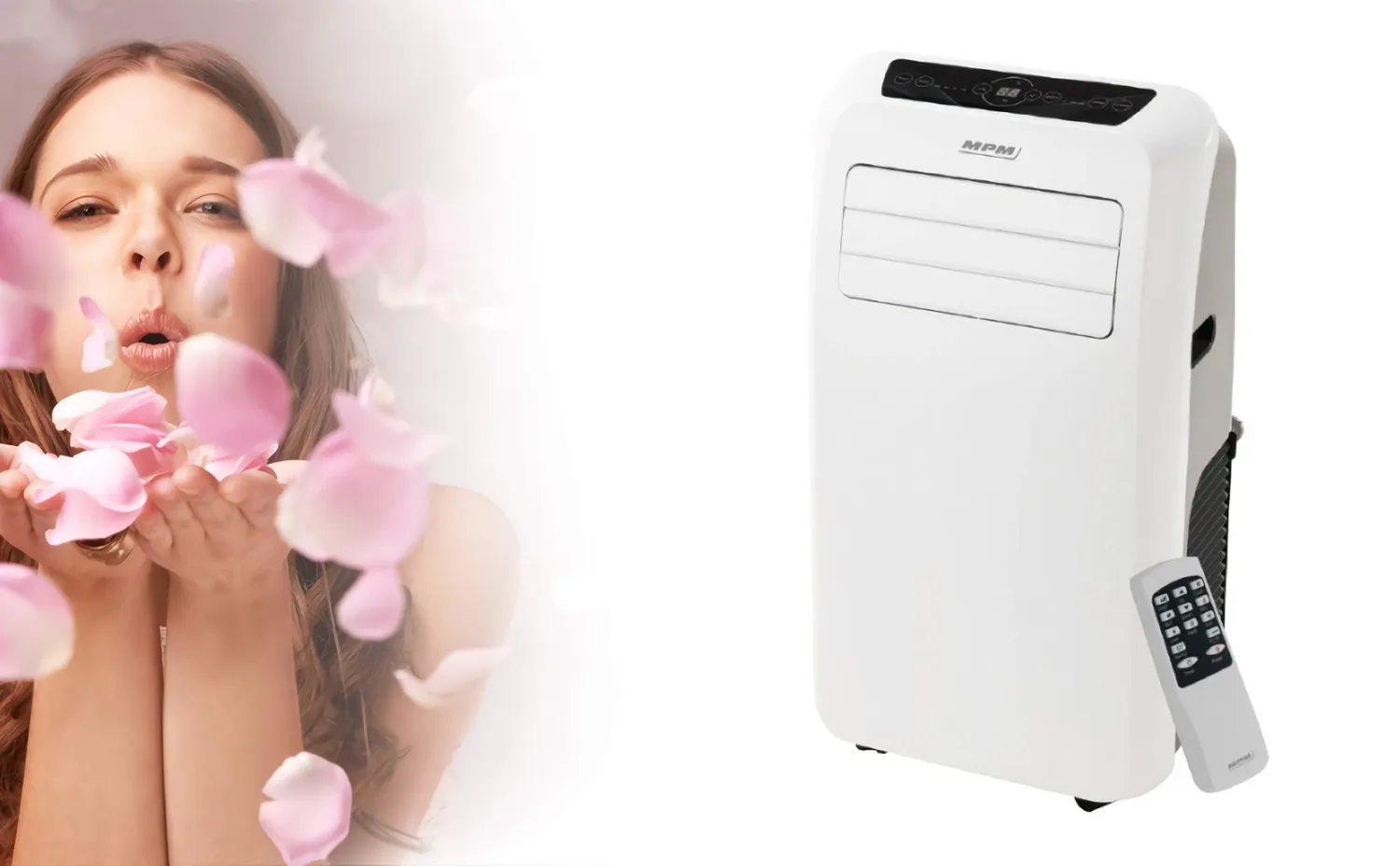 MPM MPM-12-KPO-10 climatiseur portable blanc classe A 16°C