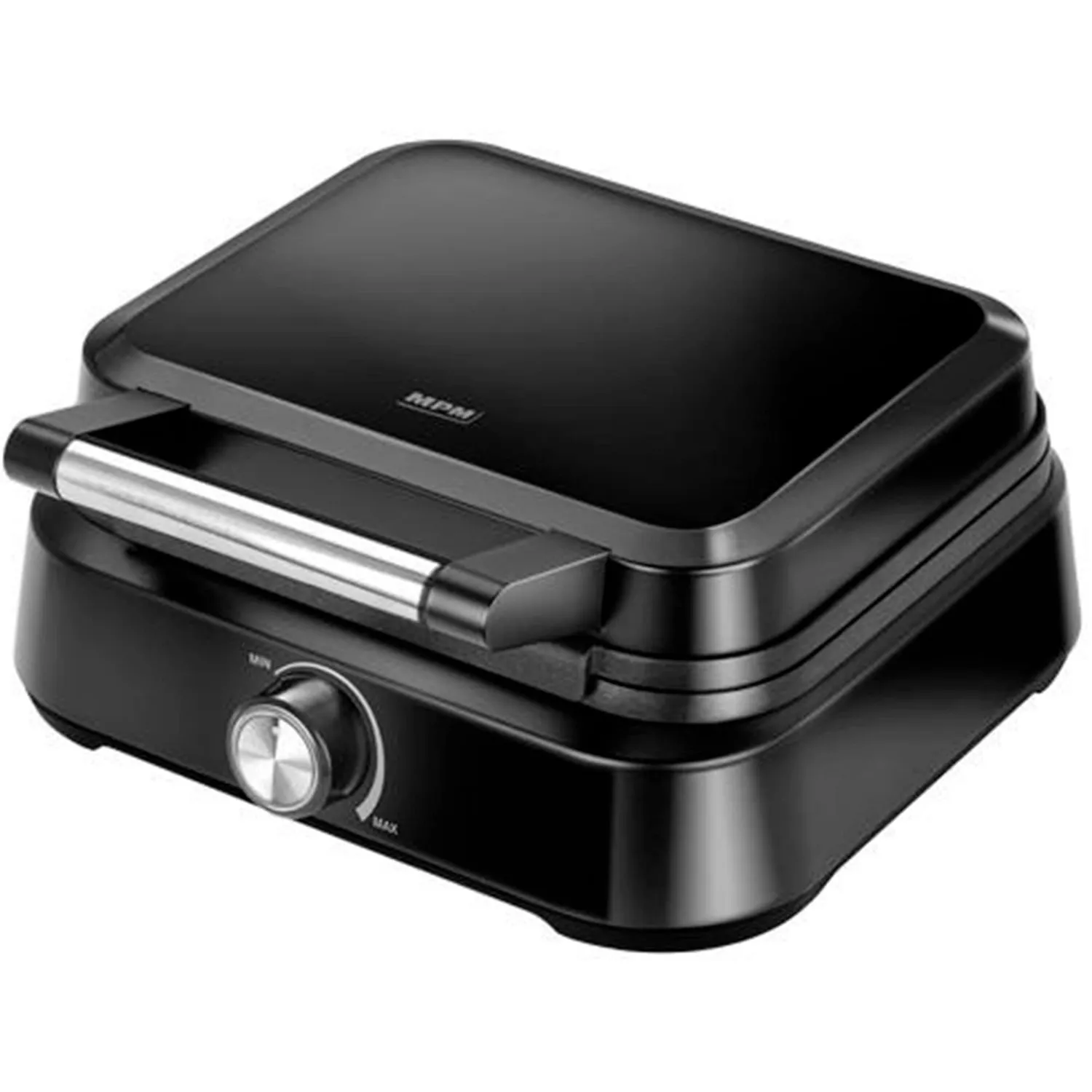 MPM MGO-40 gaufrier belge 2 gaufres 1500 W thermostat noir